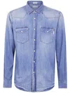 Roy Rogers Shirt Martin Man Denim Koh Samui In Blue