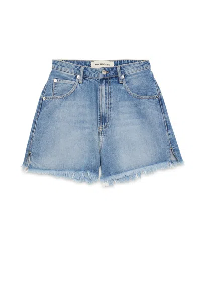 Roy Rogers Roy Roger's Shorts Blu In Yellow