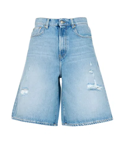 Roy Rogers Roy Roger's Shorts Medium Denim In Blue