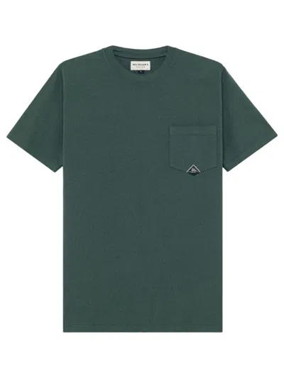 Roy Rogers Roy Roger's Stylish Mini Crew Neck T-shirt For Men - Ss26 In Green