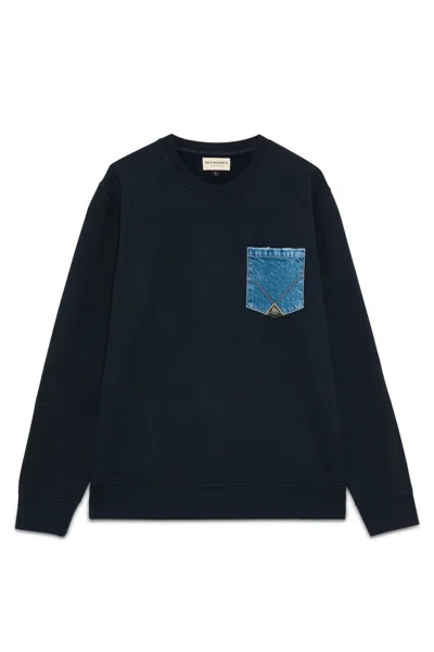 Roy Rogers Roy Roger's Sweaters Blu In Blue