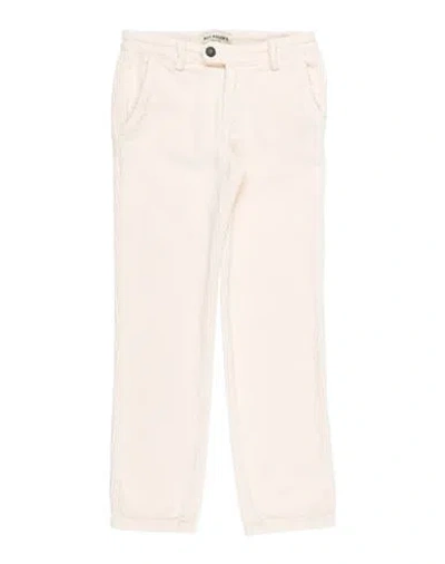 Roy Rogers Babies' Roÿ Roger's Toddler Boy Pants Ivory Size 6 Cotton, Elastane In White