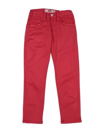Roy Rogers Babies' Roÿ Roger's Toddler Boy Pants Red Size 6 Cotton In Pink