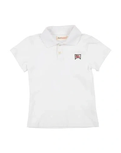 Roy Rogers Babies' Roÿ Roger's Toddler Boy Polo Shirt White Size 6 Cotton