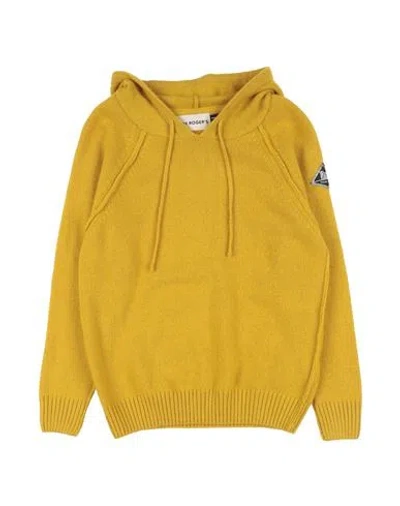 Roy Rogers Babies' Roÿ Roger's Toddler Boy Sweater Mustard Size 4 Wool, Polyamide, Viscose, Cashmere In Yellow