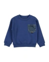 Roy Rogers Roÿ Roger's Toddler Boy Sweatshirt Blue Size 7 Cotton, Polyester In Blue