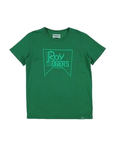 Roy Rogers Babies' Roÿ Roger's Toddler Boy T-shirt Green Size 6 Cotton
