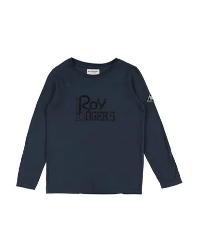Roy Rogers Babies' Roÿ Roger's Toddler Boy T-shirt Navy Blue Size 4 Cotton