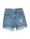 Roy Rogers Roÿ Roger's Toddler Girl Denim Shorts Blue Size 4 Cotton, Elastane In Blue