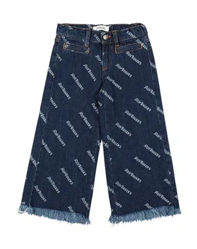 Roy Rogers Babies' Roÿ Roger's Toddler Girl Jeans Blue Size 6 Cotton