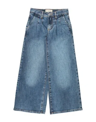 Roy Rogers Babies' Roÿ Roger's Toddler Girl Jeans Blue Size 6 Cotton, Elastane