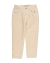 Roy Rogers Babies' Roÿ Roger's Toddler Girl Jeans Sand Size 6 Cotton In Beige