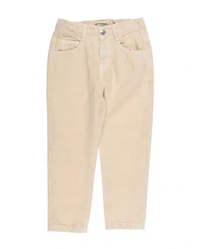 Roy Rogers Babies' Roÿ Roger's Toddler Girl Jeans Sand Size 6 Cotton In Beige