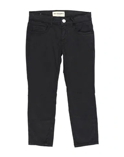 Roy Rogers Babies' Roÿ Roger's Toddler Girl Pants Black Size 6 Lyocell, Cotton, Elastane
