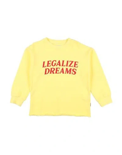 Roy Rogers Babies' Roÿ Roger's Toddler Girl Sweatshirt Yellow Size 6 Cotton