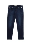 Roy Rogers Recycled Cotton Denim In Blu Blu E Verdi