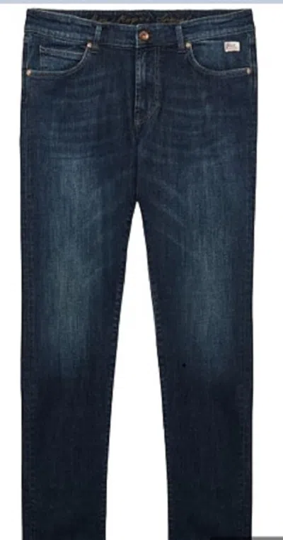 Roy Rogers Roy Roger's Trousers Blue In Blu Blu E Verdi