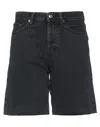 Roy Rogers Denim Shorts In Black