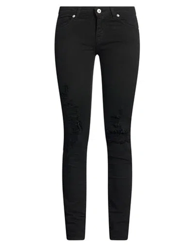 Roy Rogers Roÿ Roger's Woman Jeans Black Size 32 Cotton, Elastane