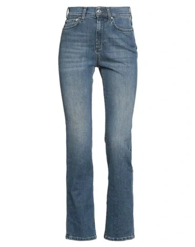 Roy Rogers Roÿ Roger's Woman Jeans Blue Size 24 Cotton, Polyester, Lyocell, Elastane