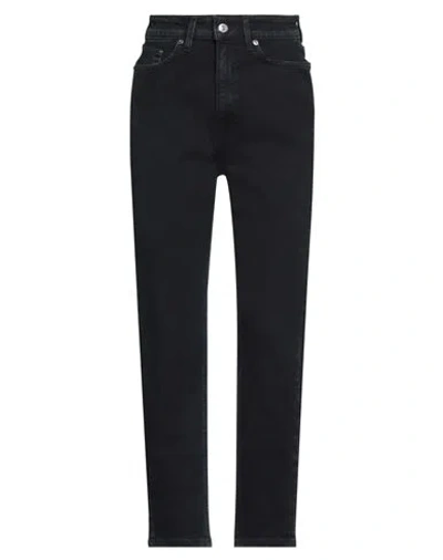 Roy Rogers Roÿ Roger's Woman Jeans Blue Size 25 Cotton, Elastane In Black