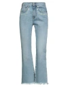 Roy Rogers Roÿ Roger's Woman Jeans Blue Size 28 Cotton In Blue