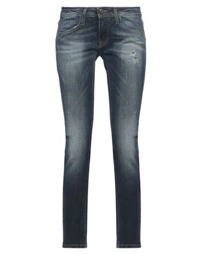 Roy Rogers Roÿ Roger's Woman Jeans Blue Size 28 Cotton, Modal, Elastane