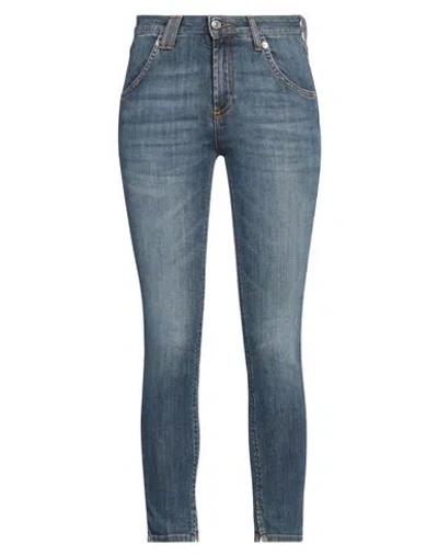 Roy Rogers Roÿ Roger's Woman Jeans Blue Size 28 Cotton, Rubber