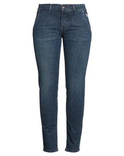 Roy Rogers Roÿ Roger's Woman Jeans Blue Size 32 Cotton, Elastane