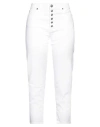 Roy Rogers Roÿ Roger's Woman Jeans White Size 30 Cotton, Elastane