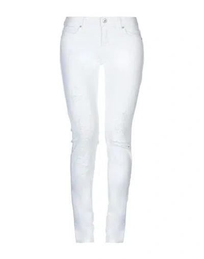 Roy Rogers Roÿ Roger's Woman Jeans White Size 32 Cotton, Elastane