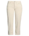 Roy Rogers Roÿ Roger's Woman Pants Beige Size 29 Cotton, Modal, Elastane