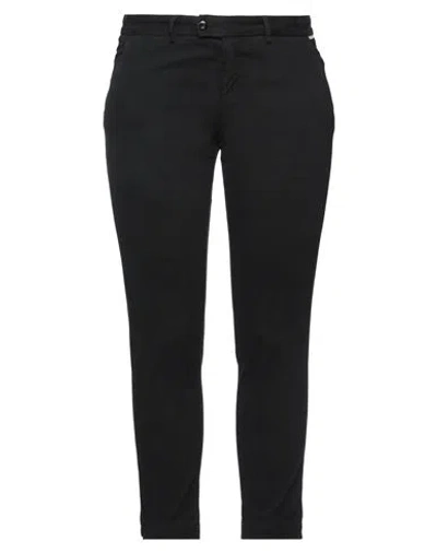 Roy Rogers Roÿ Roger's Woman Pants Black Size 29 Cotton, Elastane