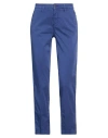 Roy Rogers Roÿ Roger's Woman Pants Blue Size 25 Cotton, Lyocell, Elastane