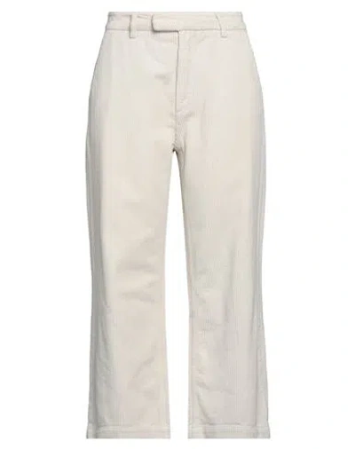 Roy Rogers Roÿ Roger's Woman Pants Ivory Size 29 Cotton In White