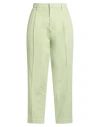 Roy Rogers Roÿ Roger's Woman Pants Light Green Size 32 Cotton, Linen, Elastane