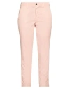 Roy Rogers Roÿ Roger's Woman Pants Light Pink Size 28 Cotton, Lyocell, Elastane