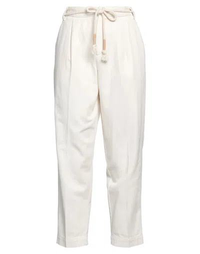 Roy Rogers Pants In Off White