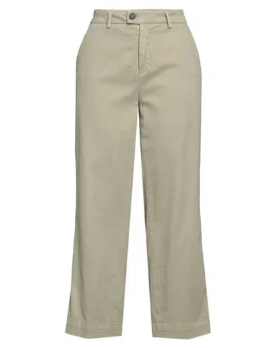 Roy Rogers Roÿ Roger's Woman Pants Sage Green Size 29 Cotton, Lyocell, Elastane
