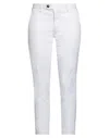 Roy Rogers Roÿ Roger's Woman Pants White Size 29 Cotton, Elastane