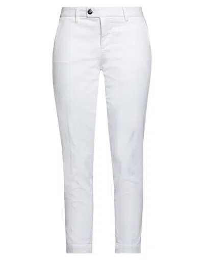 Roy Rogers Roÿ Roger's Woman Pants White Size 29 Cotton, Elastane