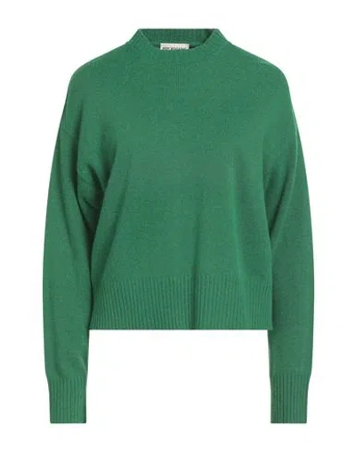 Roy Rogers Roÿ Roger's Woman Sweater Green Size M Wool, Viscose, Polyamide, Cashmere