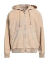 Roy Rogers Roÿ Roger's X Dave's New York Man Jacket Beige Size Xl Cotton In Sand