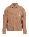 Roy Rogers Roÿ Roger's X Dave's New York Man Jacket Camel Size Xl Cotton