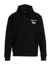 Roy Rogers Roÿ Roger's X Dave's New York Man Sweatshirt Black Size L Cotton, Polyester In Black