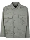 Roy Rogers Shirt Fatigue Man Herringbone