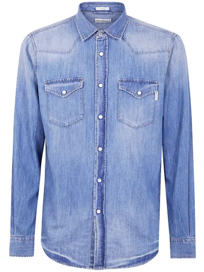 Roy Rogers Shirt Martin Man Denim Koh Samui In Blue