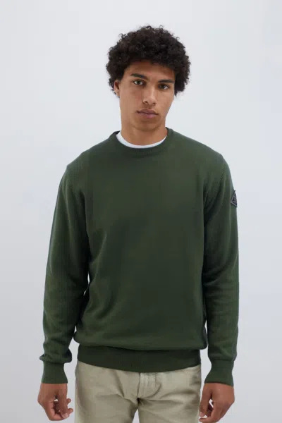 Roy Rogers Shirts Man Roy Roger's Rru502cf67 C0224 Forest Green