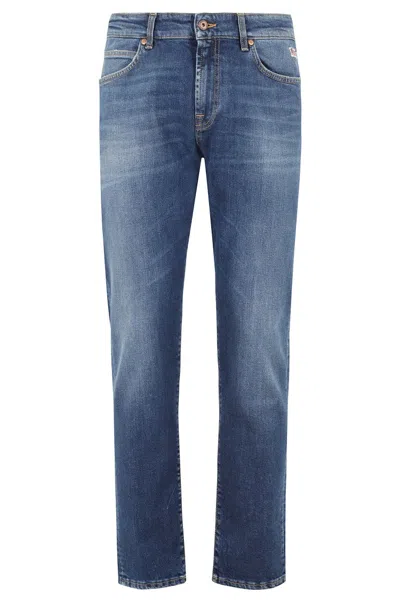 Roy Rogers Straight-leg Denim Jeans In Blue