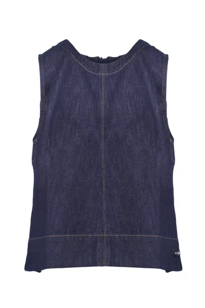 Roy Rogers - Top - 470416 - Dark Denim In Denim Scuro